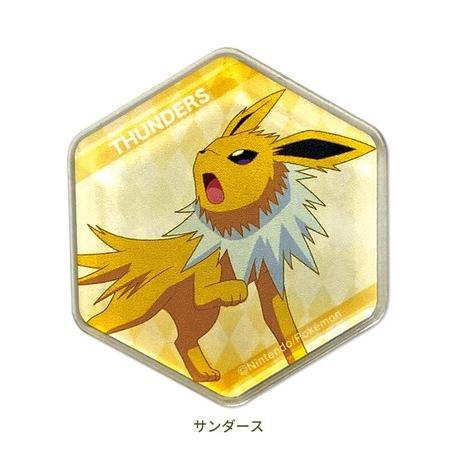 アイアップ　 ポケットモンスター ハニカムアクリルマグネット 第2弾 ポケモン ハニカム ブースター シャワーズ サンダース ブラッキー エーフィ