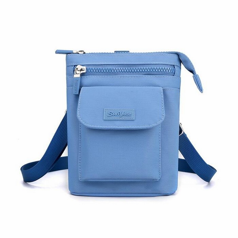 ファスナー付き ポシェット 2way ミニショルダーバッグ 斜めがけ