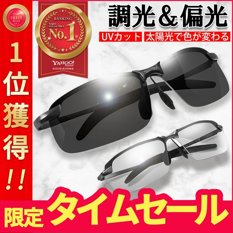偏光調光サングラス [ 偏光サングラス ＋ 調光サングラス ] AST
