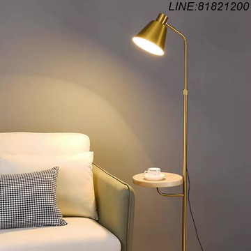 免運速發 開發票 落地燈 家用熱銷LED落地燈客廳燈臥室書房簡約現代立式臺燈落地燈氛圍燈
