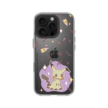 iPhone 16 Pro Clear Case（相機按鈕） 透明 - 寶可夢 Pokemon - 暖色系列-謎擬Q