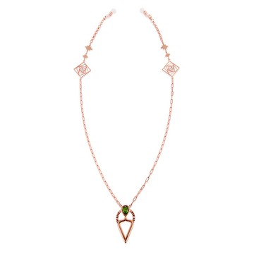 Miro Piazza｜ETERNAL 時尚藝術太陽眼鏡多功能吊鏈（玫瑰金）