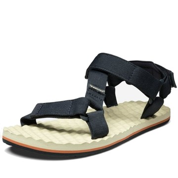 The North Face 男款 SWITCHBACK SANDAL 可調式織帶涼鞋/拖鞋/水陸兩用涼鞋/2Y97-1WE 深藍/橘 V