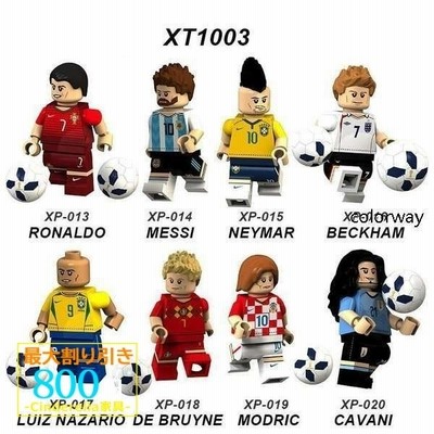 レゴ レゴブロック Lego レゴミニフィグ サッカー選手8体 ボール付き 互換品 クリスマス プレゼント 通販 Lineポイント最大get Lineショッピング