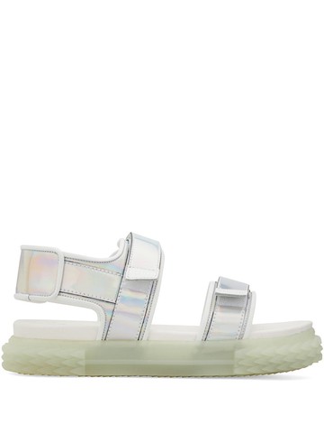 Giuseppe Zanotti - Blabber Gummy sandals - women - Rubber/Fabric - 40 - White