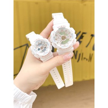 手表女ins風 青少年簡約氣質學生防水運動鬧鐘夜光初高中電子手表