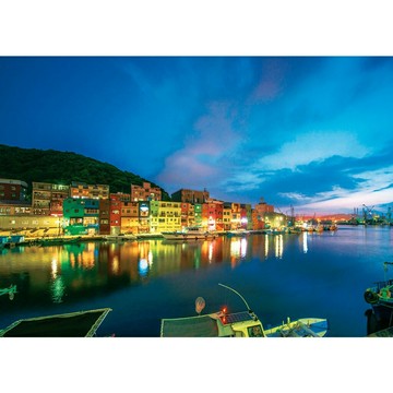 P2 - 台灣之美 基隆 正濱漁港 台灣製 520片拼圖 25-040