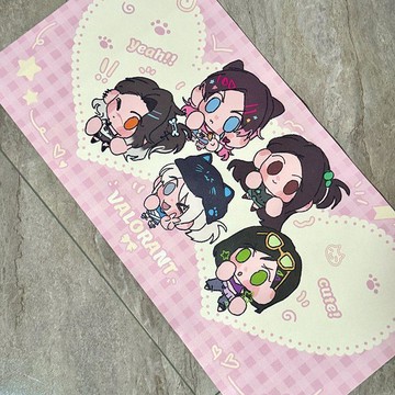 【滑鼠墊 高品質】台灣寄出 耐髒 無畏契約捷風電競超大鼠標墊瓦羅蘭特學生宿舍臥室桌墊遊戲鍵盤墊