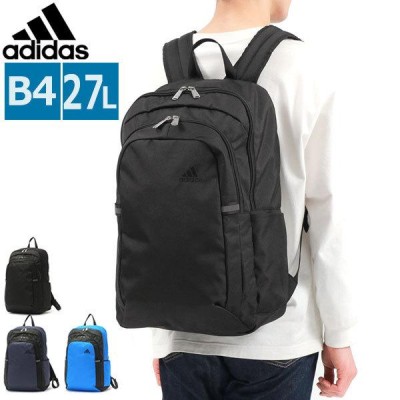 最大41%☆11/24限定 アディダス リュック adidas リュックサック 27L 通学 バックパック B4 軽量 大容量 中学生 高校生 男子  女子 メンズ レディース 63365 | LINEブランドカタログ