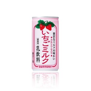 「30本」サントリー　いちごミルク 缶　190g×30本×1箱