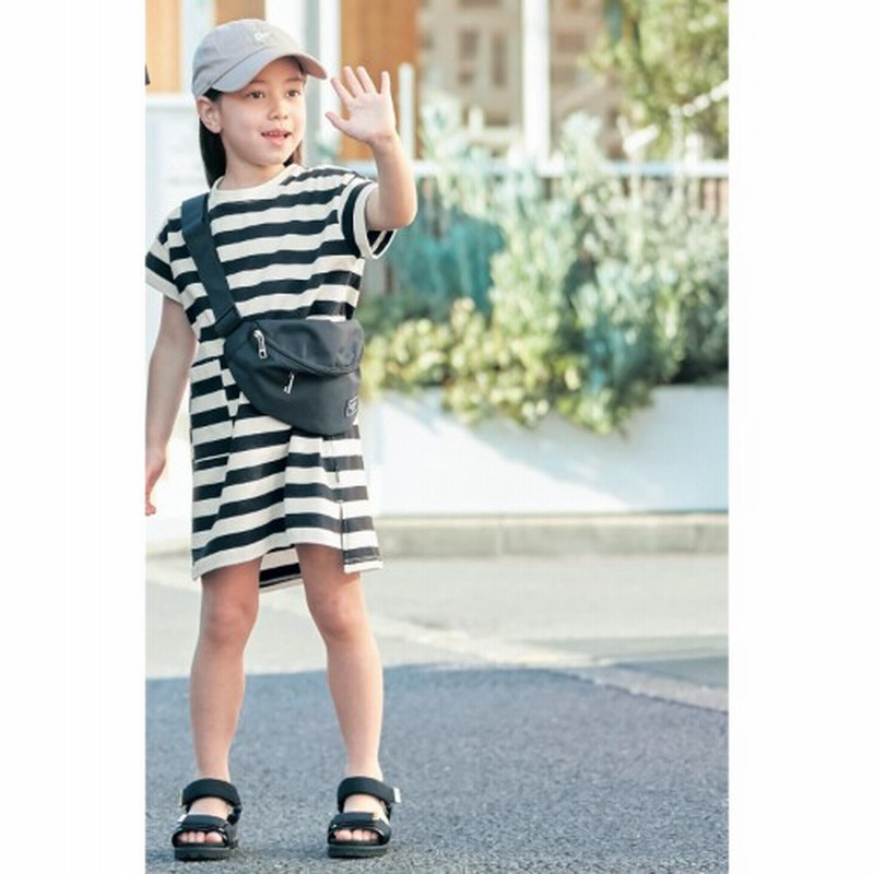 スリット入り半袖ワンピース 子供服 女の子 半袖 ジータ Gita Basic 通販 Lineポイント最大1 0 Get Lineショッピング