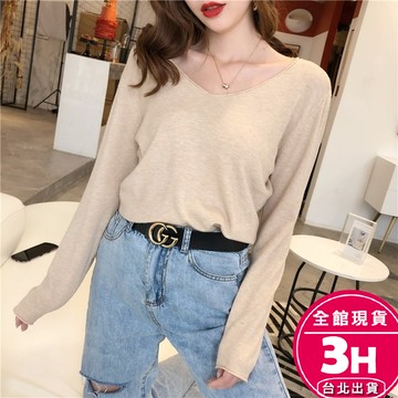 【梨卡】隔日到貨 女裝 長袖 針織上衣 內搭 打底衣 韓版上衣 顯瘦上衣 秋冬 T恤 針織衫 BR4017【現貨24H】