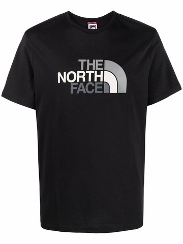 The North Face - logo-print T-shirt - men - Cotton - XXL - Black