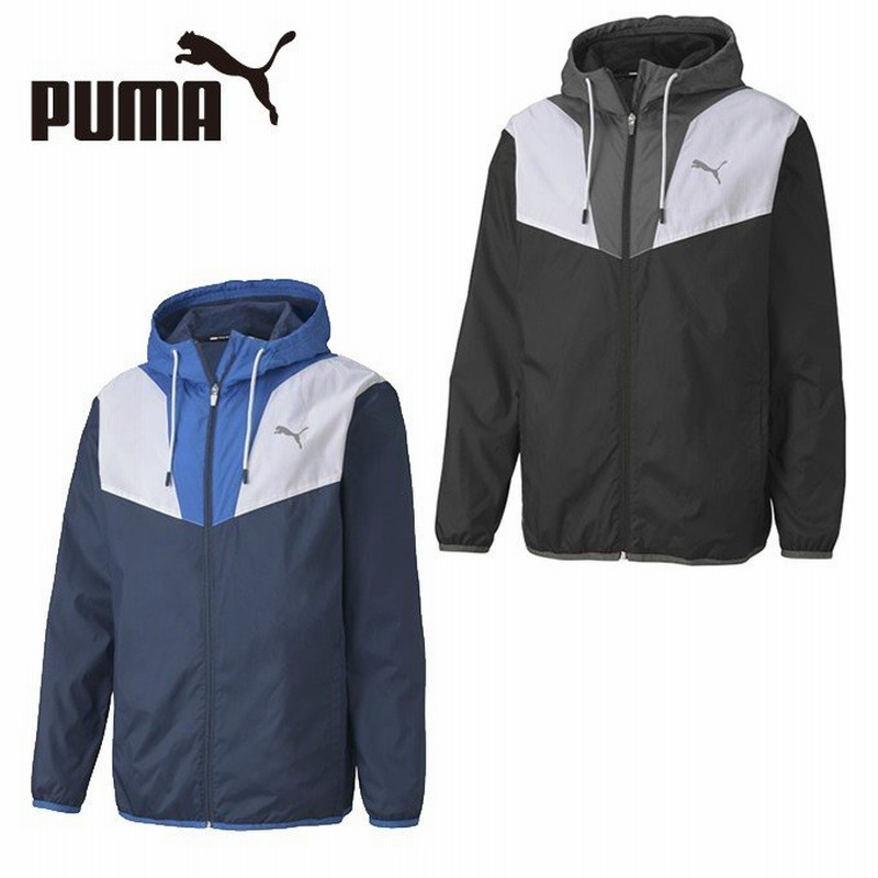 プーマ ウインドブレーカー ジャケット メンズ Reactive フード裏メッシュjkt Puma 通販 Lineポイント最大0 5 Get Lineショッピング