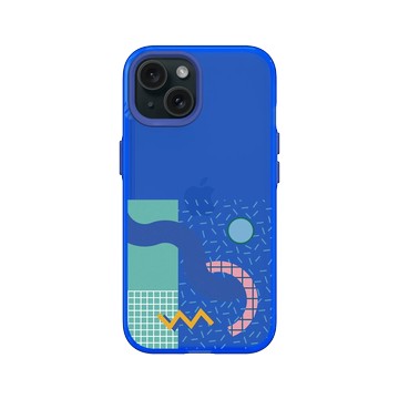 iPhone 15 Clear 激光藍 - Curious 80’s  好奇八O - 水哦～