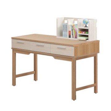 唯熙傢俱-喬莉原木雙色4尺書桌