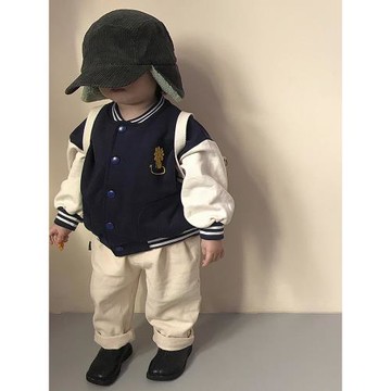 【清倉】兒童外套棒球服男女童洋氣韓版童裝秋款寶寶春季嬰兒夾克