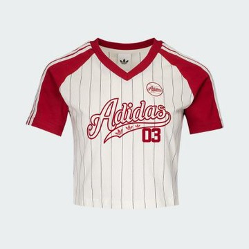 ADIDAS BASEBALL BABY T 女 短袖上衣 LF6084