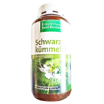 Sanct Bernhard 聖伯納德 黑種草油膠囊 增強身體防護力 調節身體機能 促進新陳代謝 提升活力與體力  680.5mg  400顆  1罐