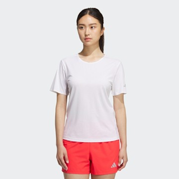 【adidas 愛迪達】 ESS 短袖上衣 T恤 涼感 女 JZ2205