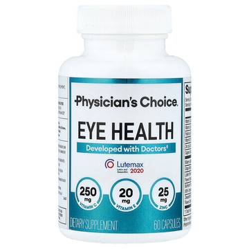 Physician's Choice, 眼部健康，Areds2 啟發配方，60 粒膠囊
