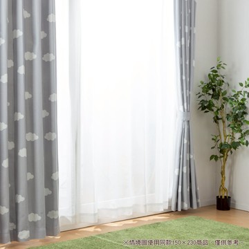 遮光2級 窗簾 LUVO GY 150X178X1 NITORI宜得利家居