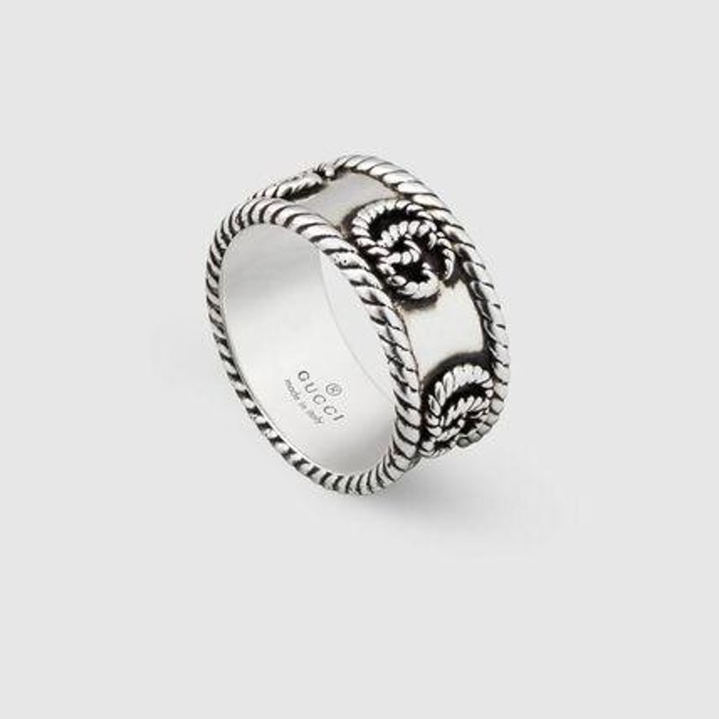 グッチ GUCCI リング 指輪 おしゃれ 限定 レア *Double G ring