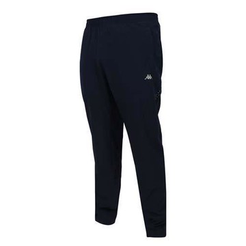 KAPPA 男抗UV平織長褲-慢跑 防潑水 路跑 訓練