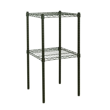 【dayneeds】輕型45x45x90公分二層烤黑波浪架