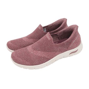 Skechers 休閒鞋 Arch Fit Refine 2 Slip-Ins 女鞋 米白 紅 輕量 緩衝 懶人鞋 104695DKRS