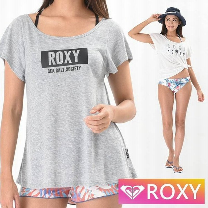 Roxy ラッシュガード Tシャツ レディース 半袖 Toy Box Rly ロキシー 通販 Lineポイント最大0 5 Get Lineショッピング