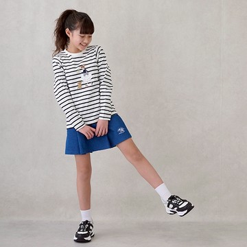 petit main 品牌旗艦店【姊妹裝】花朵刺繡褲裙 【日本直接出貨】