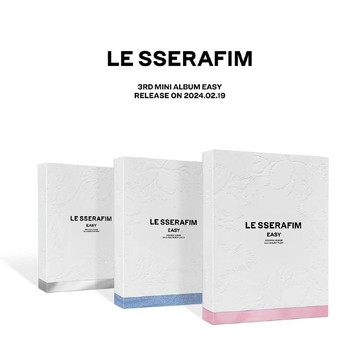 ⭐韓國代購正版⭐全新未拆 LESSERAFIM熾新專 MINI3 EASY PB 官方周邊