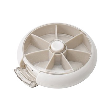 日本 3Coins 旋轉式七格藥盒 1st (JN5007)