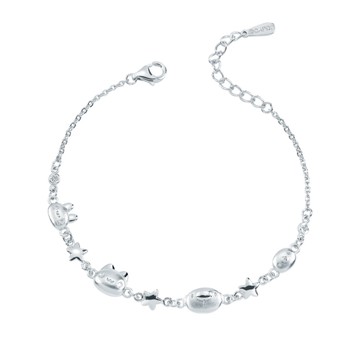 咖波純銀手鍊-咖波好朋友-貓貓蟲咖波BugcatCapoo