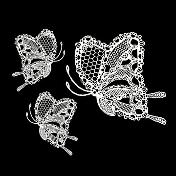 反光屋FKW 反光貼紙 蕾絲蝴蝶 蝴蝶 甜美風 可愛貼紙 防水貼紙 反光車貼 MANY vinoora JBUBU 通用