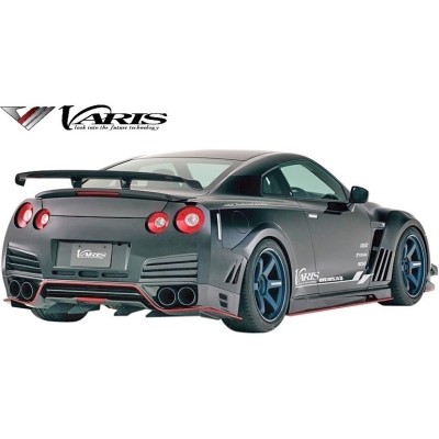 日産 【M's】NISSAN R35 GT-R (2013Ver.) VARIS サイドスカート LR FRP 未塗装 バリス ヴァリス エアロパーツ カスタム 社外品 VANI-077