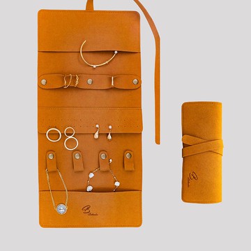 麂皮飾品收納掛袋 珠寶收納 飾品收納 | Belinda輕珠寶