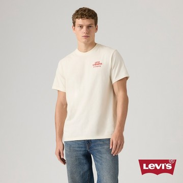 Levi's® 寬鬆舒適短袖Tee / 復古牛仔印花 男生上衣 熱賣單品 16143-2372