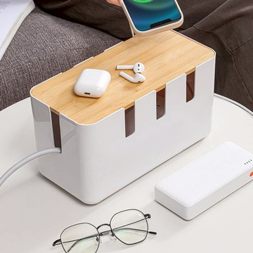 北歐風附蓋電線收納盒/集線盒-加高款 單一規格