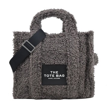 MARC JACOBS THE TEDDY MEDIUM TOTE泰迪兩用托特包-中/灰_廠商直送