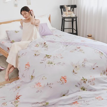 BUHO 布歐 奧地利TENCELTM純天絲TM 床包枕套組  單人(3.5尺)  悠思漫情