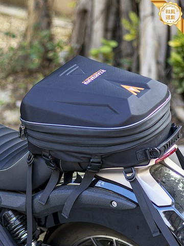 【摩旅大容量】摩托車邊包 騎行包 頭盔包 儲物包 裝備包 防水耐磨 快拆設計 通用電動車 後座尾包 長途旅行必備