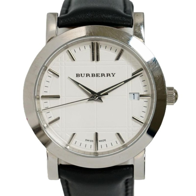 本物 バーバリー BURBERRY ヘリテージ 腕時計 QZ クオーツ 電池式 