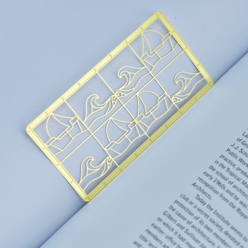 老屋窗花書籤暨美工畫板-一帆風順