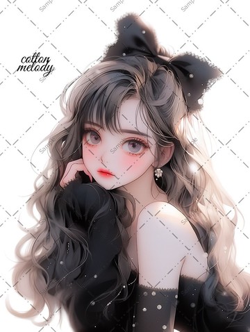 原創貼紙 no.359 人物貼紙 原創貼紙 人物貼紙 女孩貼紙 原創人物貼紙