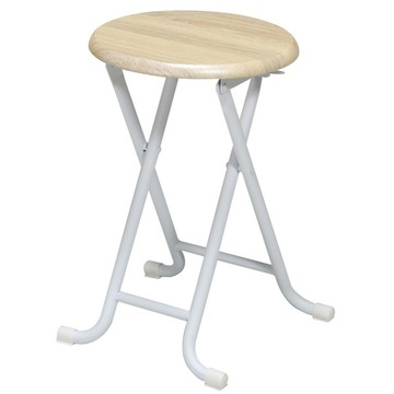 《C&B》古木調復古風格折合椅凳(二張/組)北歐白橡木