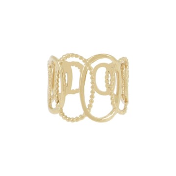 ikita Paris 雙紋路鏤空戒