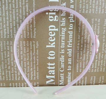 【震撼精品百貨】My Melody 美樂蒂~髮框_亮粉