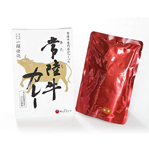 肉のイイジマ 茨城そだち 6個入り 常陸牛カレー ローズポークカレー｜お歳暮 ギフト お祝い 内祝い 出産 結婚 誕生日 御祝